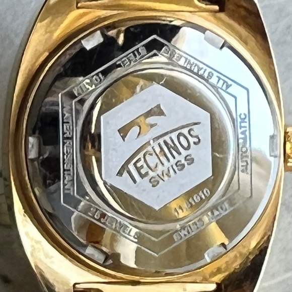 ?VTG Technos  Women’s Automatic Self-Winding Watch Gold  Tone main image 11